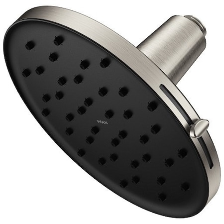 Moen Verso Adjustable 9 Diameter Rainshower Showerhead in Spot Resistant Nickel 220R3BN